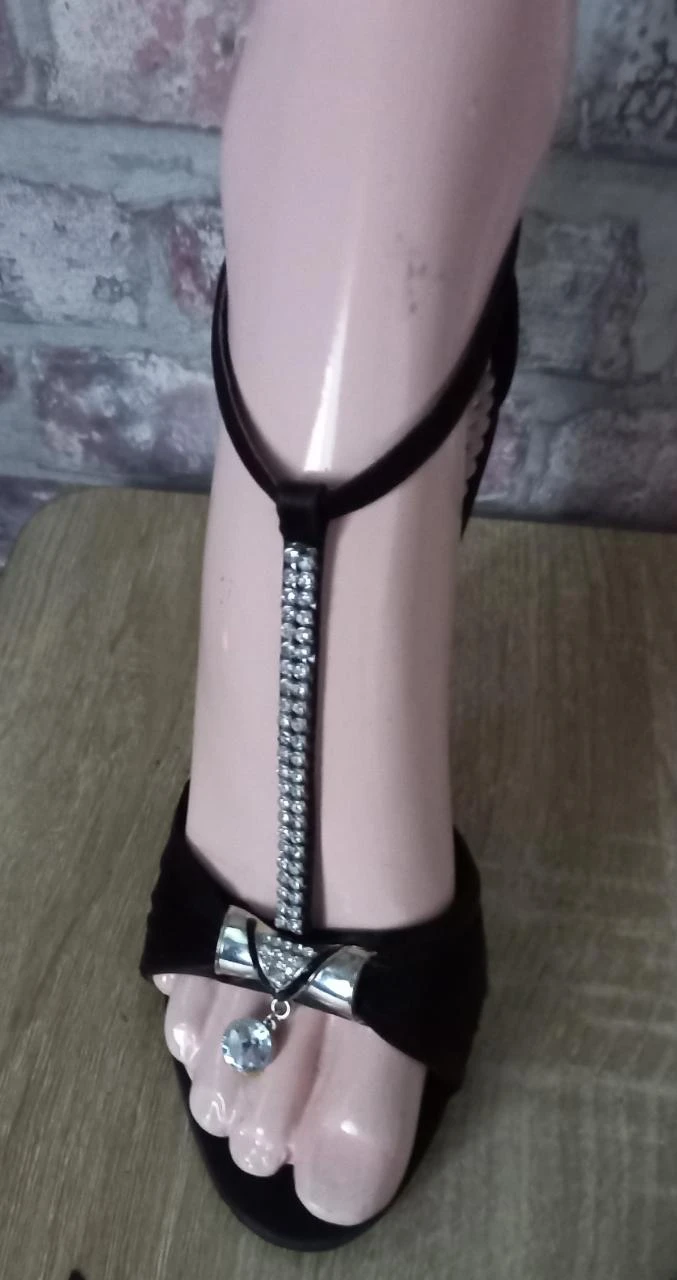 Hoge hakken sandalen voor feestjes – photo 3